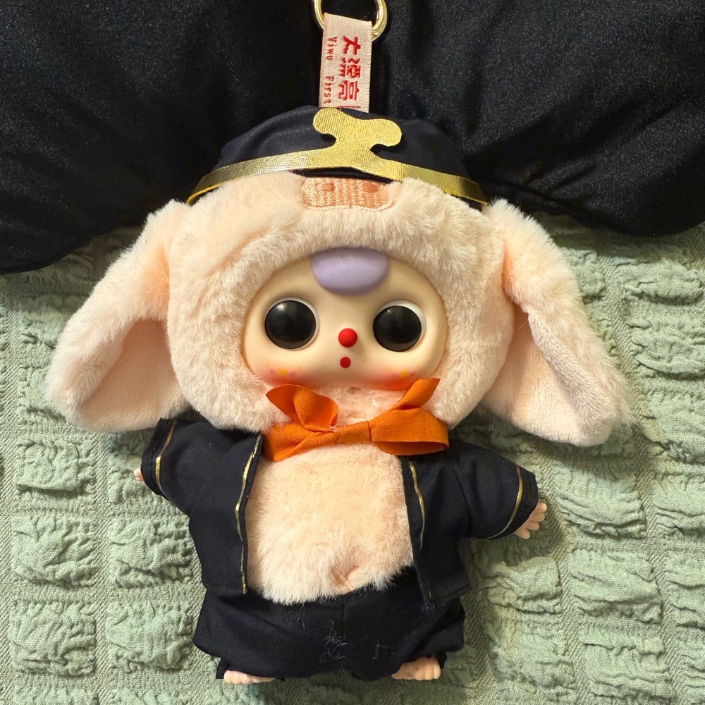 POP MART Baby Three Havoc in Heaven Series Plush Figure "Pigsy" or "Zhu Bajie"